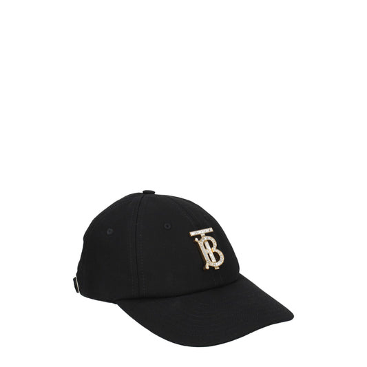 Berretto da baseball in cotone nero Burberry