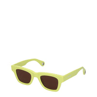 Occhiali da sole in acetato giallo Jacquemus