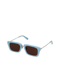 Occhiali da sole in acetato azzurro Jacquemus