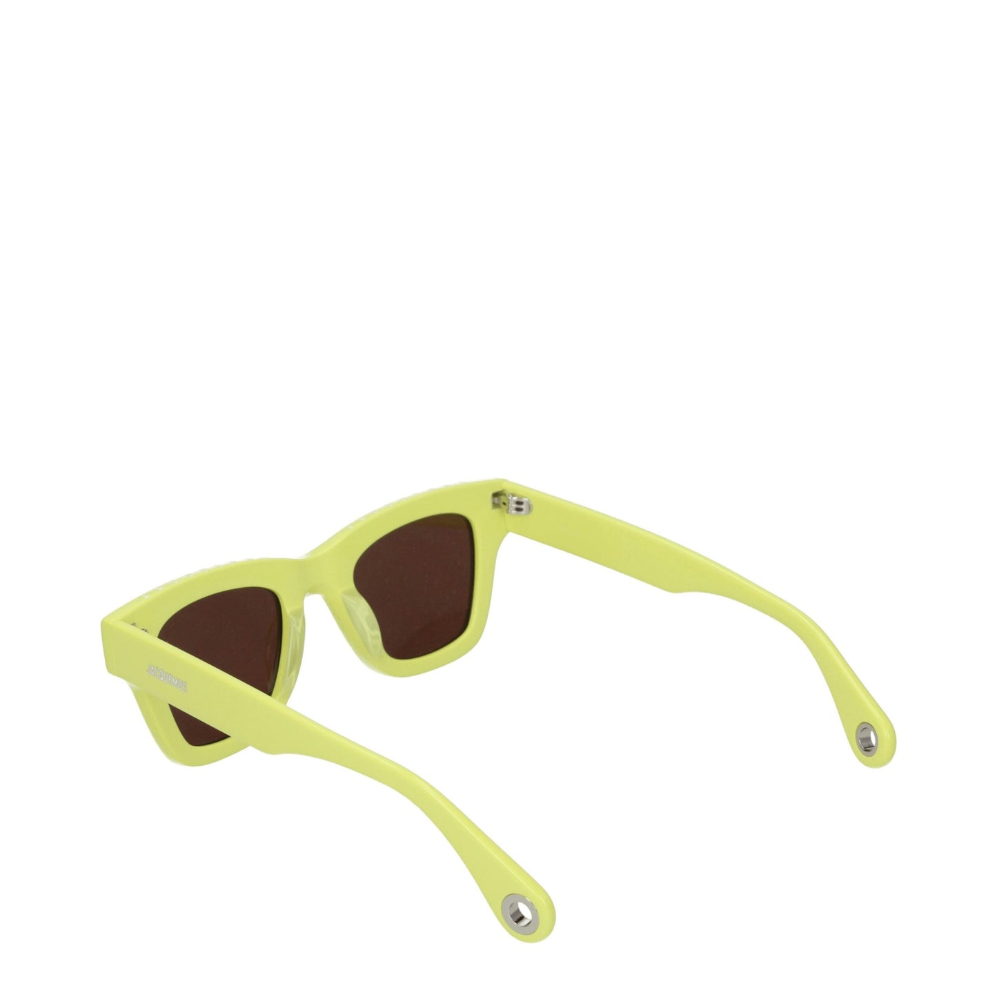 Occhiali da sole in acetato giallo Jacquemus
