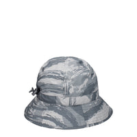 Cappello da pescatore in poliestere grigio Moncler