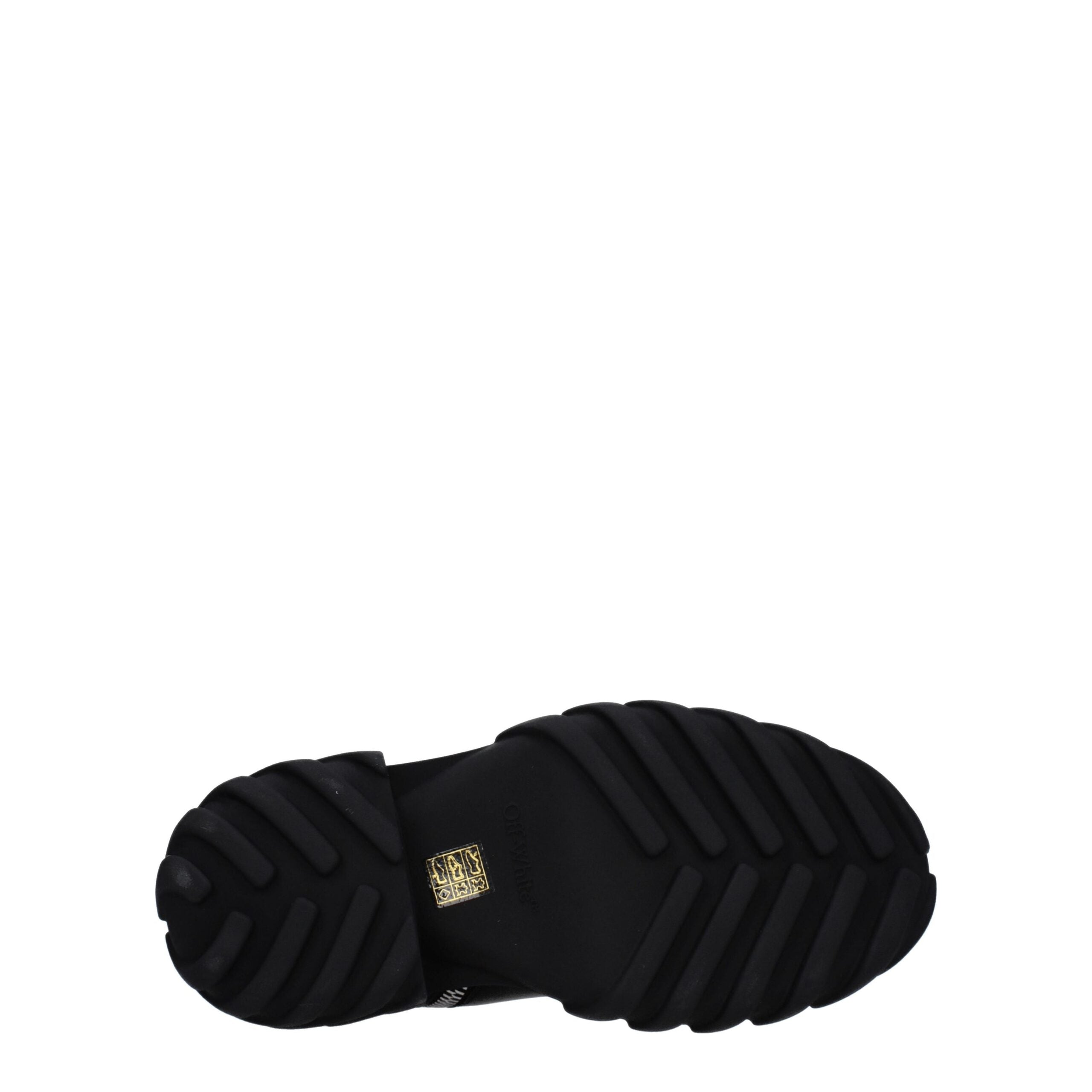 Bottines Off-White en cuir noir