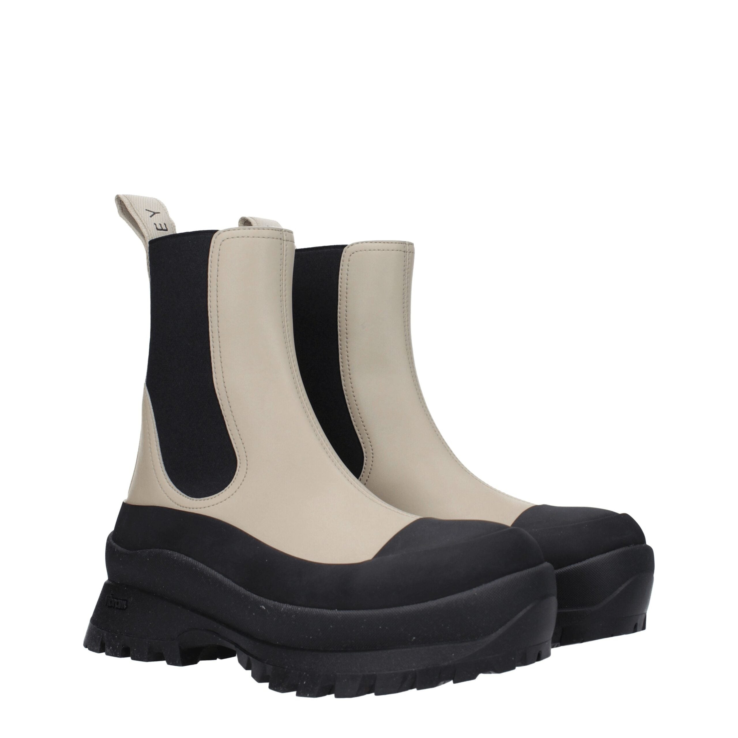 Bottines Stella McCartney en cuir noir