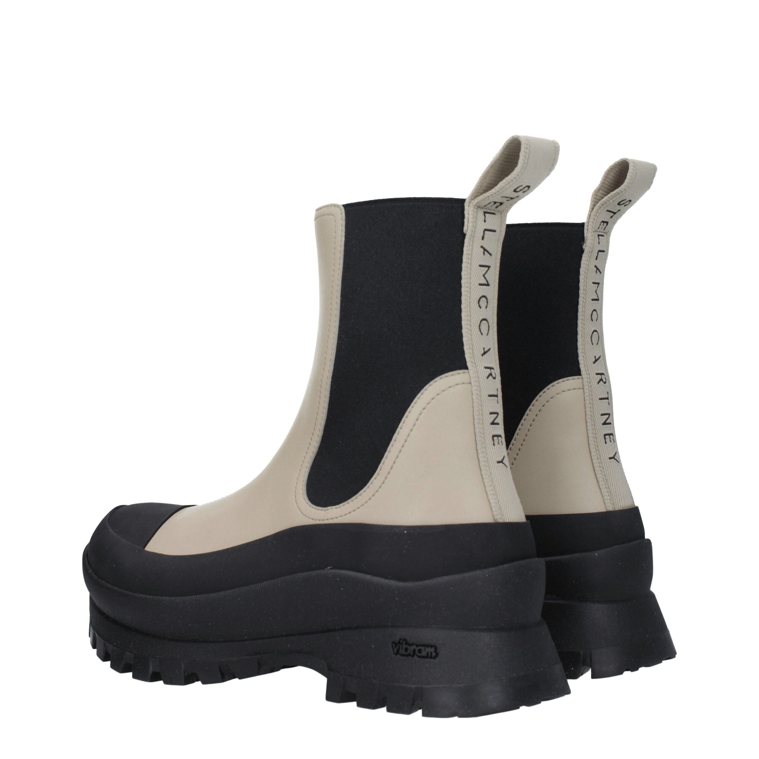 Bottines Stella McCartney en cuir noir