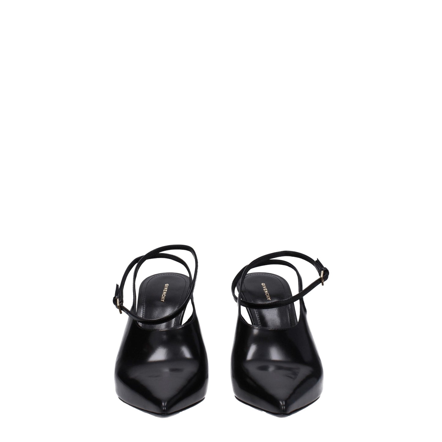 Décolleté con tacco alto in pelle nera Givenchy