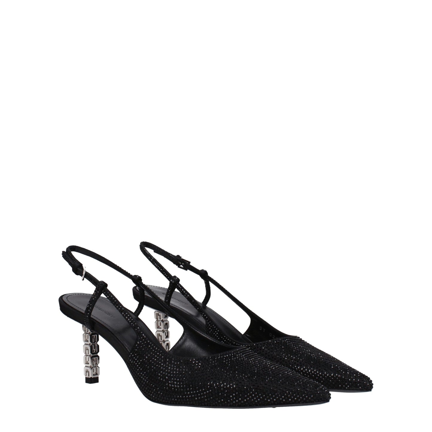 Décolleté con tacco alto in tessuto nero Givenchy