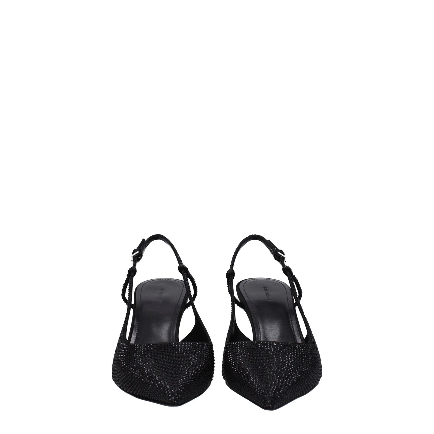 Décolleté con tacco alto in tessuto nero Givenchy