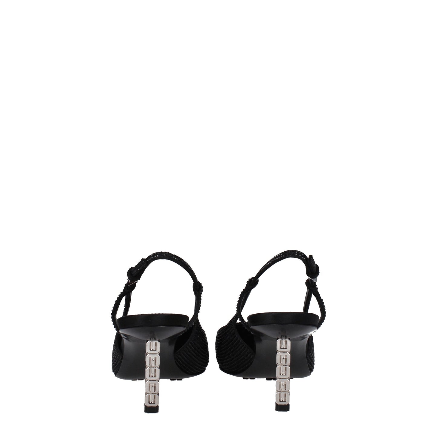 Décolleté con tacco alto in tessuto nero Givenchy