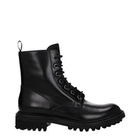 Bottines en cuir noir Church's