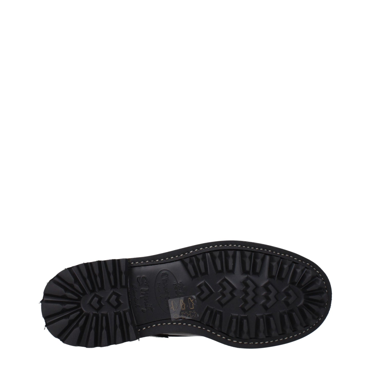 Bottines en cuir noir Church's