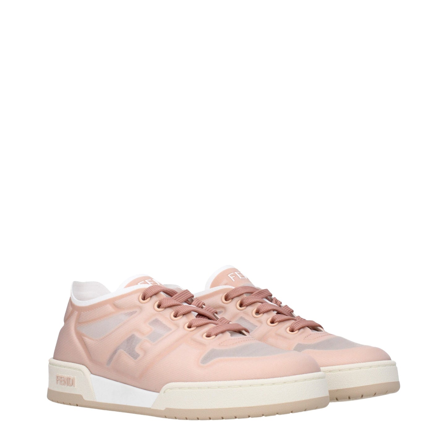 Sneakers Fendi Pink Fibres