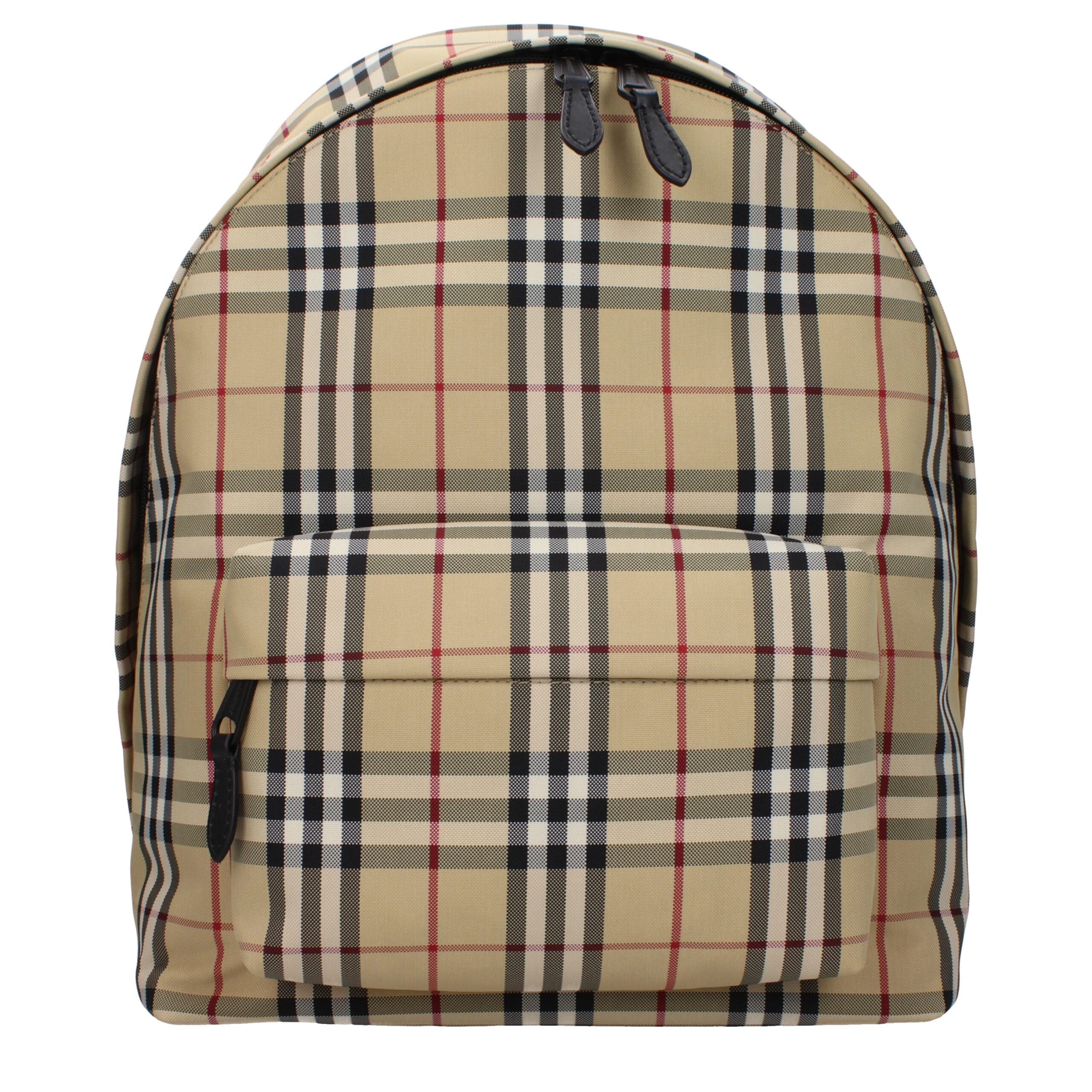 Sac à dos Burberry en tissu beige