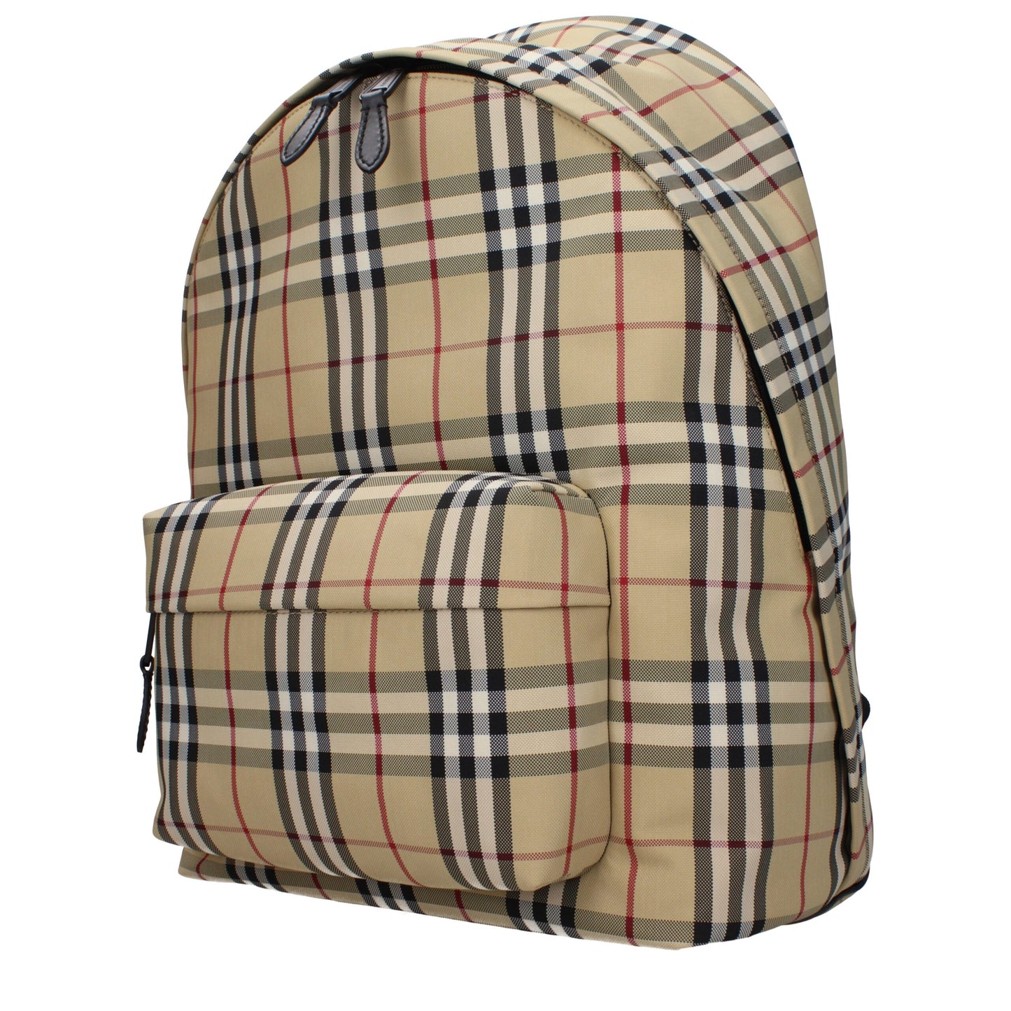 Zaino in tessuto beige Burberry