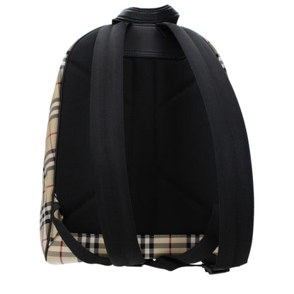 Zaino in tessuto beige Burberry