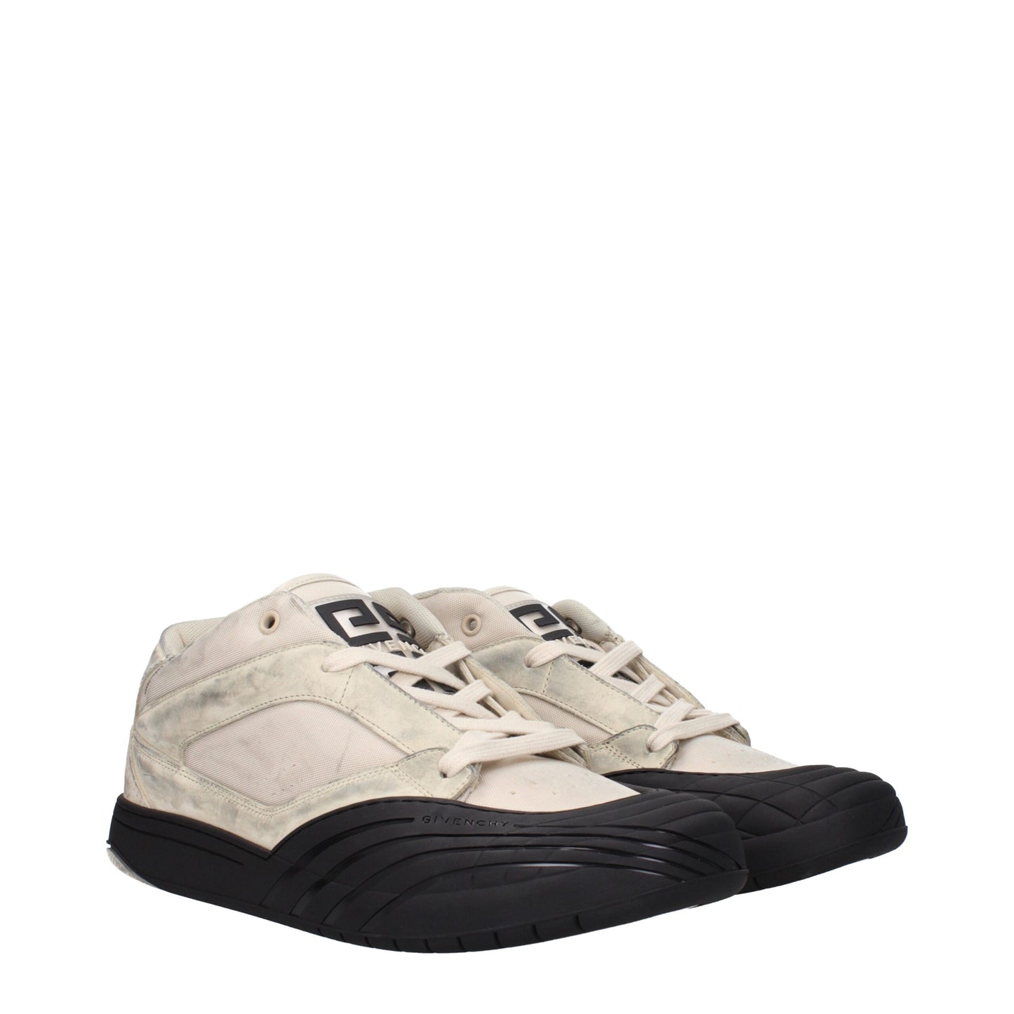 Sneakers grosse in tessuto beige Givenchy