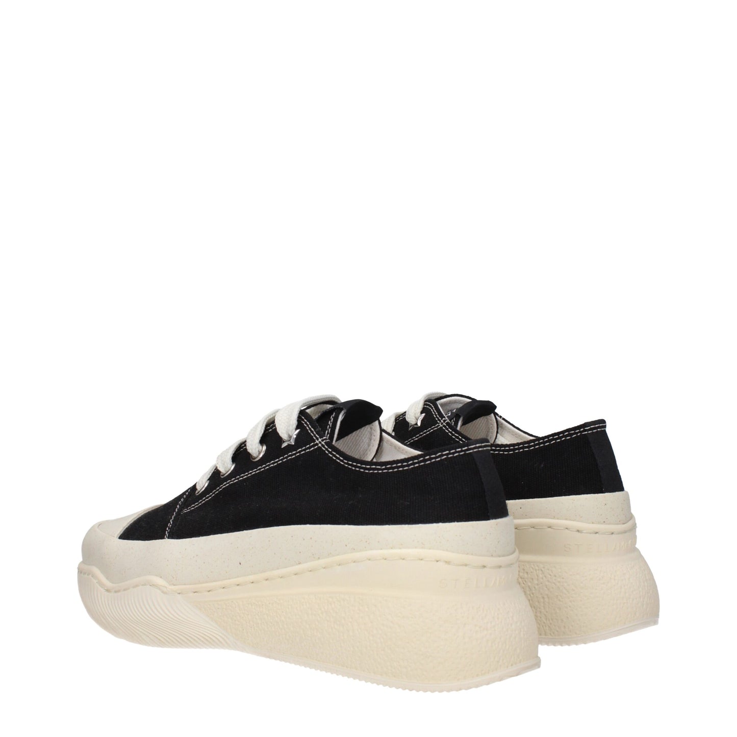 Sneakers nere in tessuto spesso di Stella McCartney