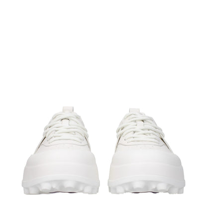 Sneakers Jil Sander in pelle blu