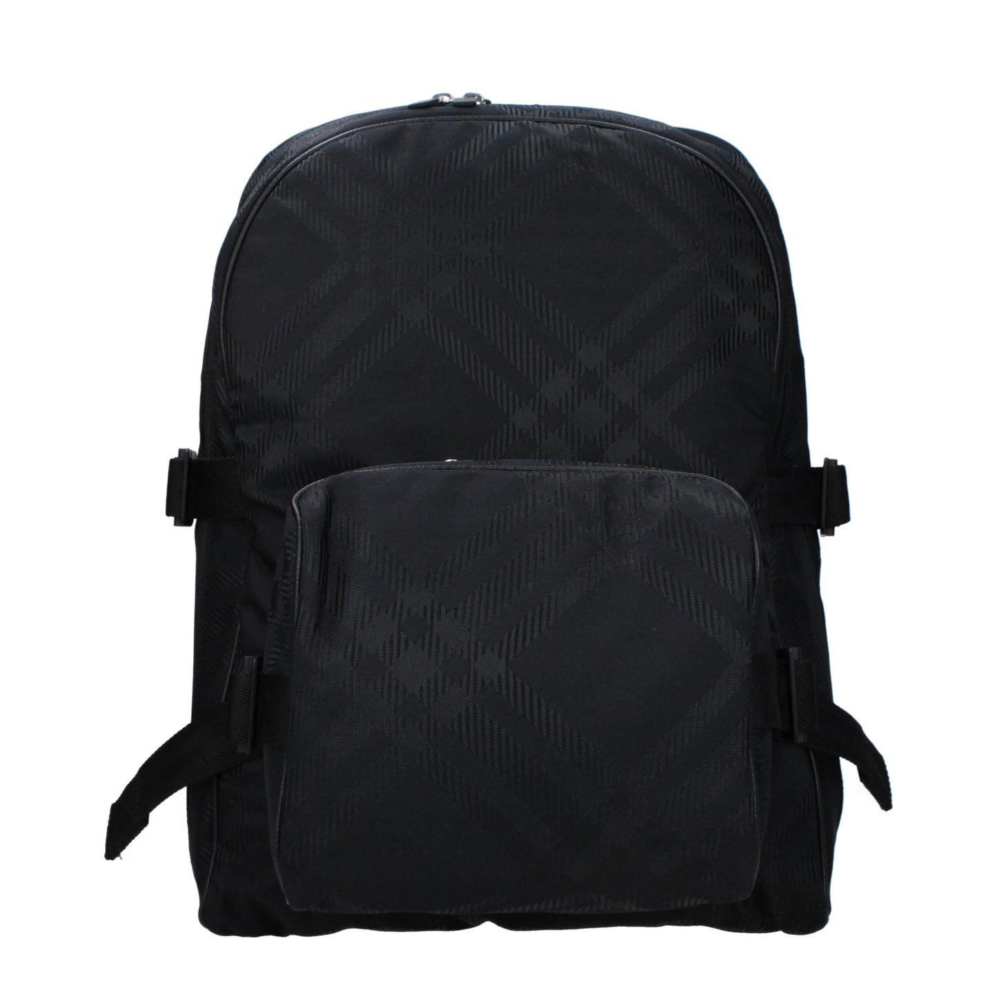 Zaino in tessuto nero Burberry