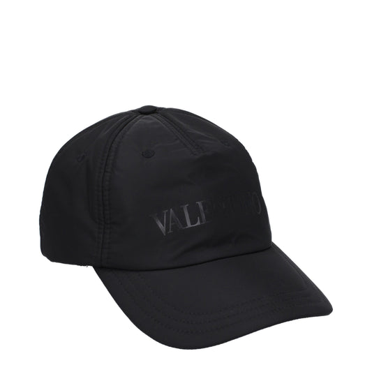 Cappellino da baseball Valentino Garavani in poliammide nero