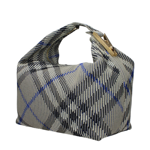 Burberry grön handväska i polyamid
