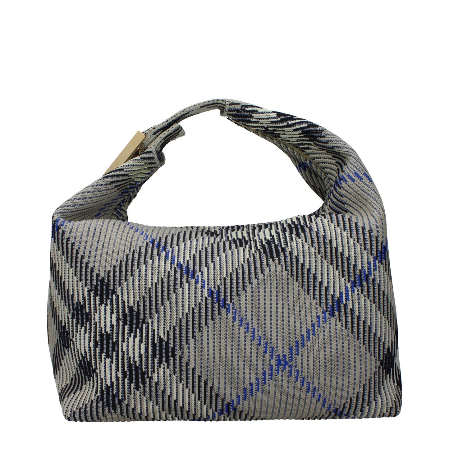 Sac à main Burberry vert en polyamide