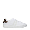 Sneakers basse Versace in pelle blu