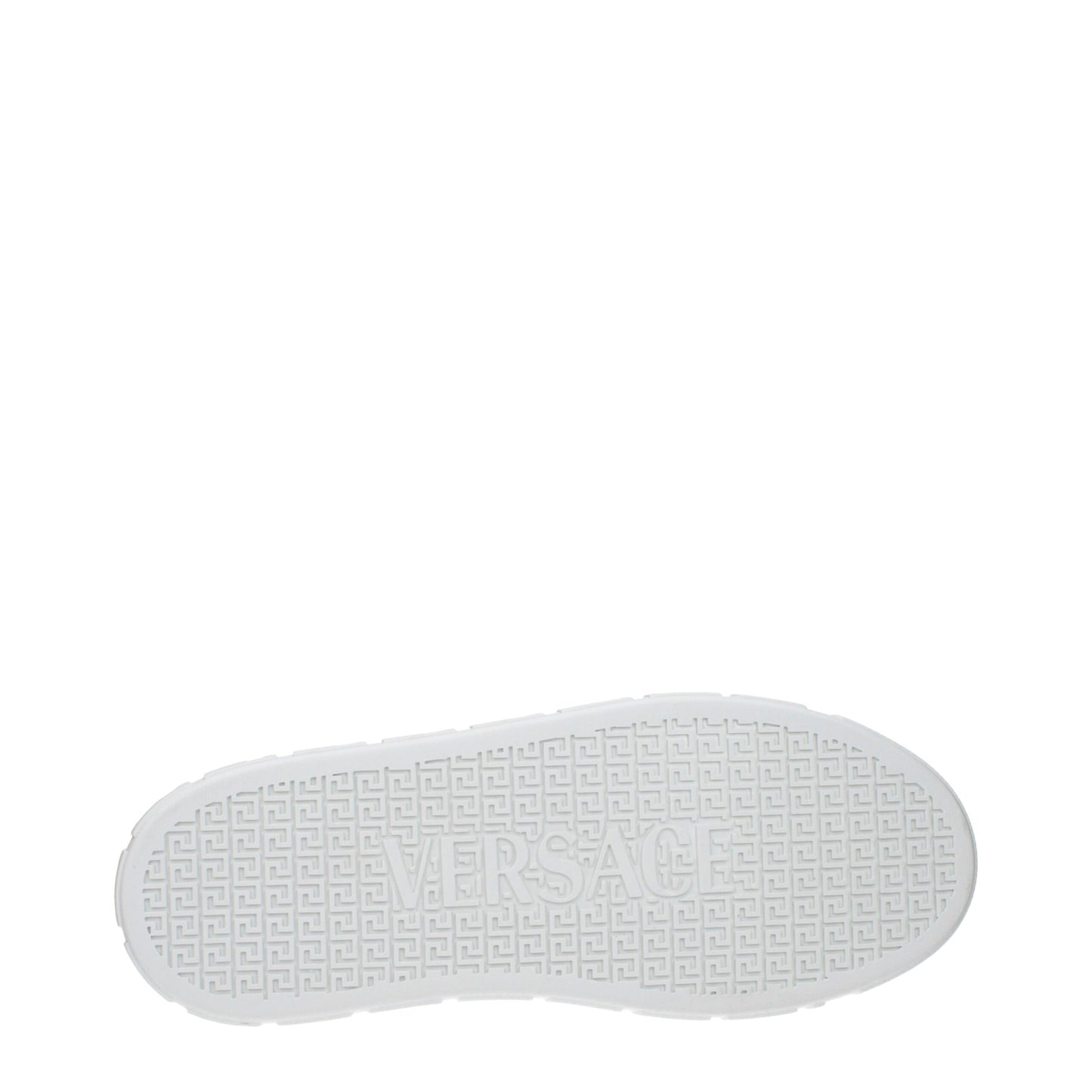 Sneakers basse Versace in pelle blu