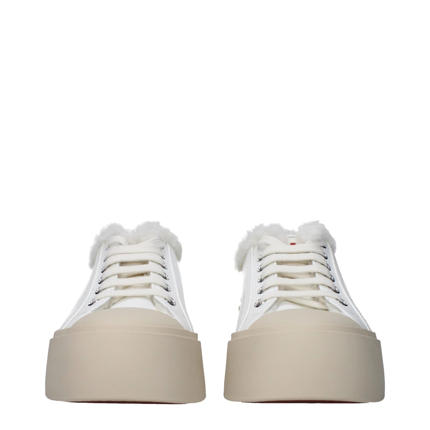 Sneakers Basse Marni in Pelle Blu