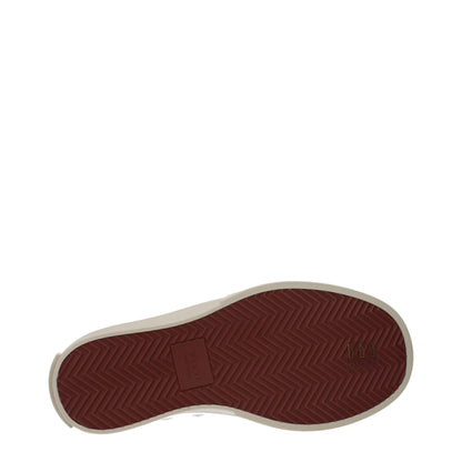 Sneakers Basse Marni in Pelle Blu