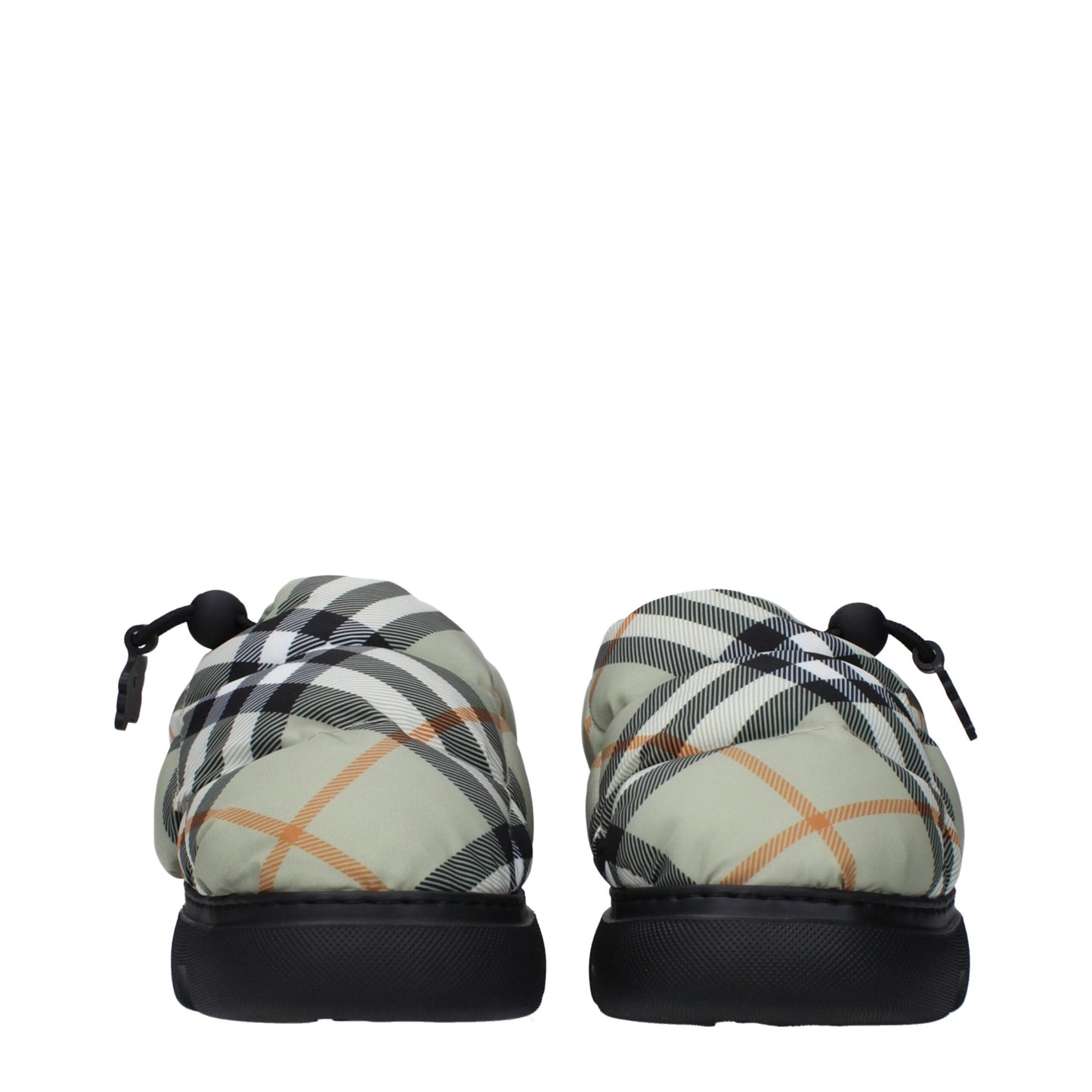 Mocassins Burberry en tissu vert