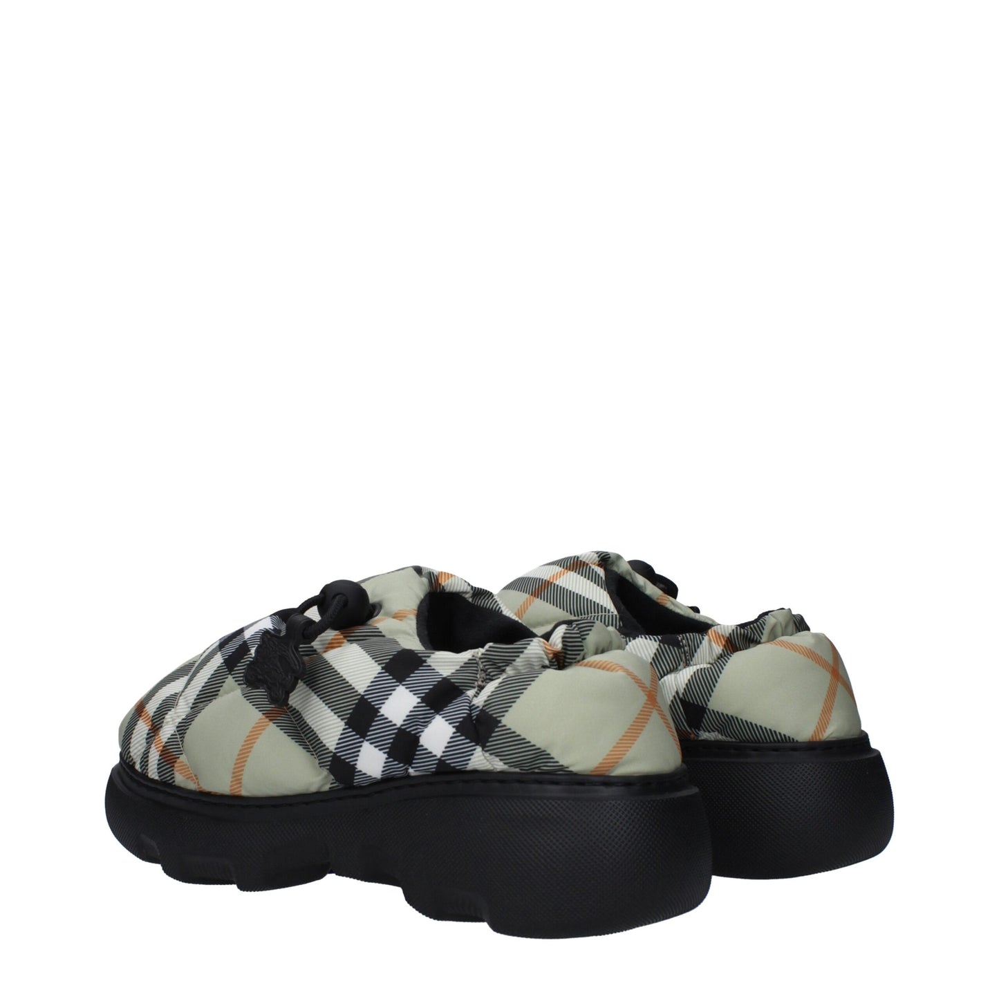 Mocassins Burberry en tissu vert