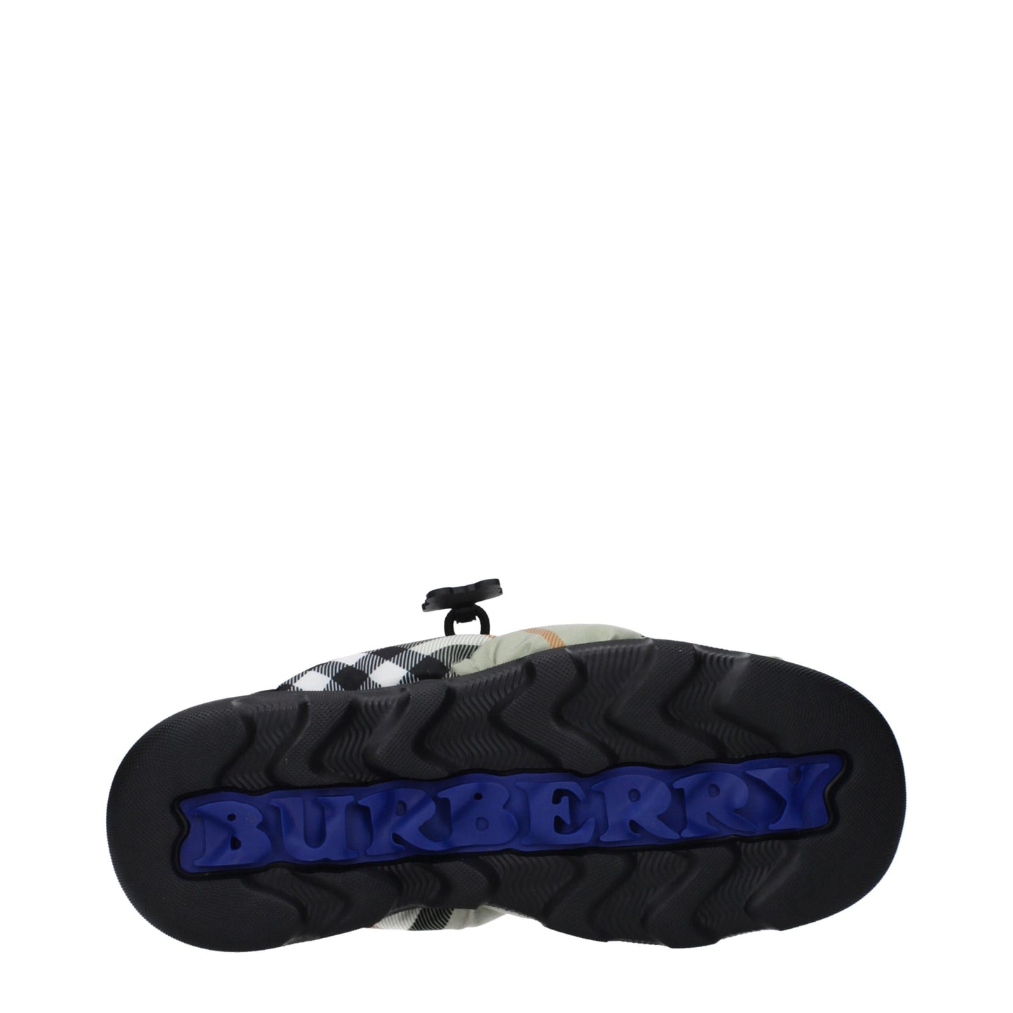 Mocassins Burberry en tissu vert