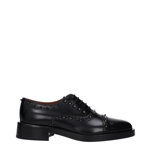 Valentino Garavani Oxford e Derby in pelle nera