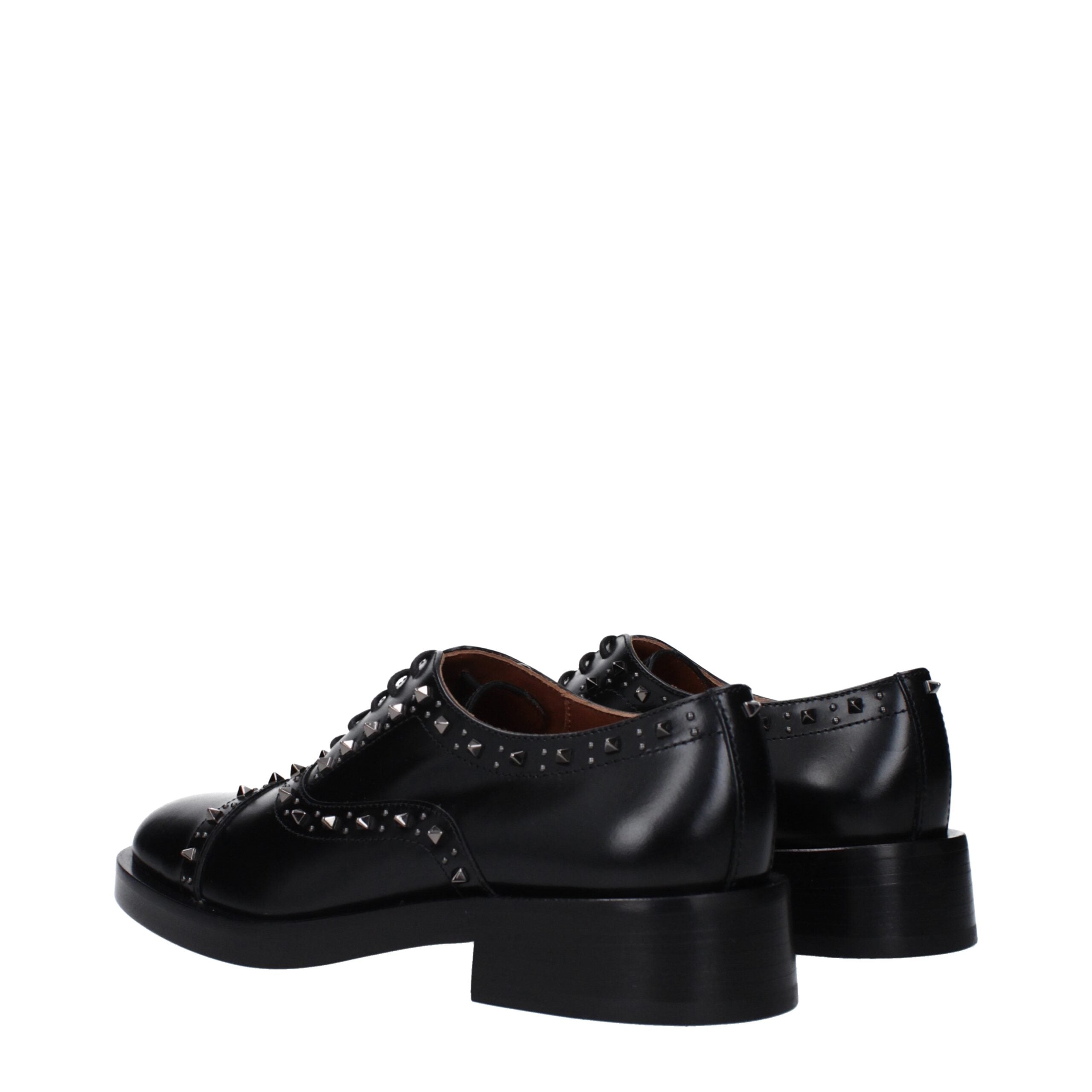 Valentino Garavani Oxford e Derby in pelle nera