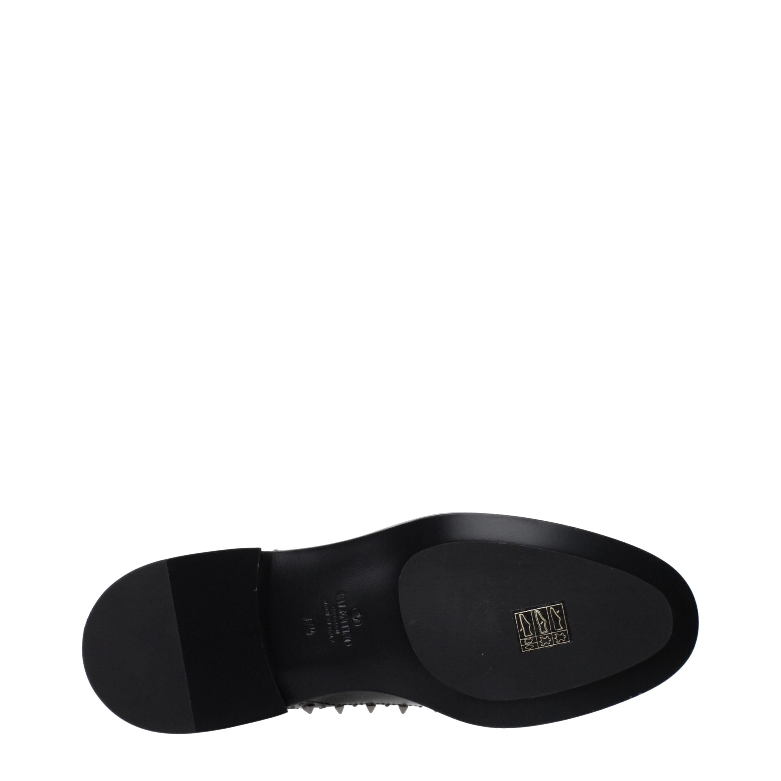 Valentino Garavani Oxford e Derby in pelle nera