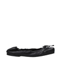 Jacquemus Schwarze Leder-Ballerinas