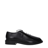 Oxford e derby in pelle nera Max Mara