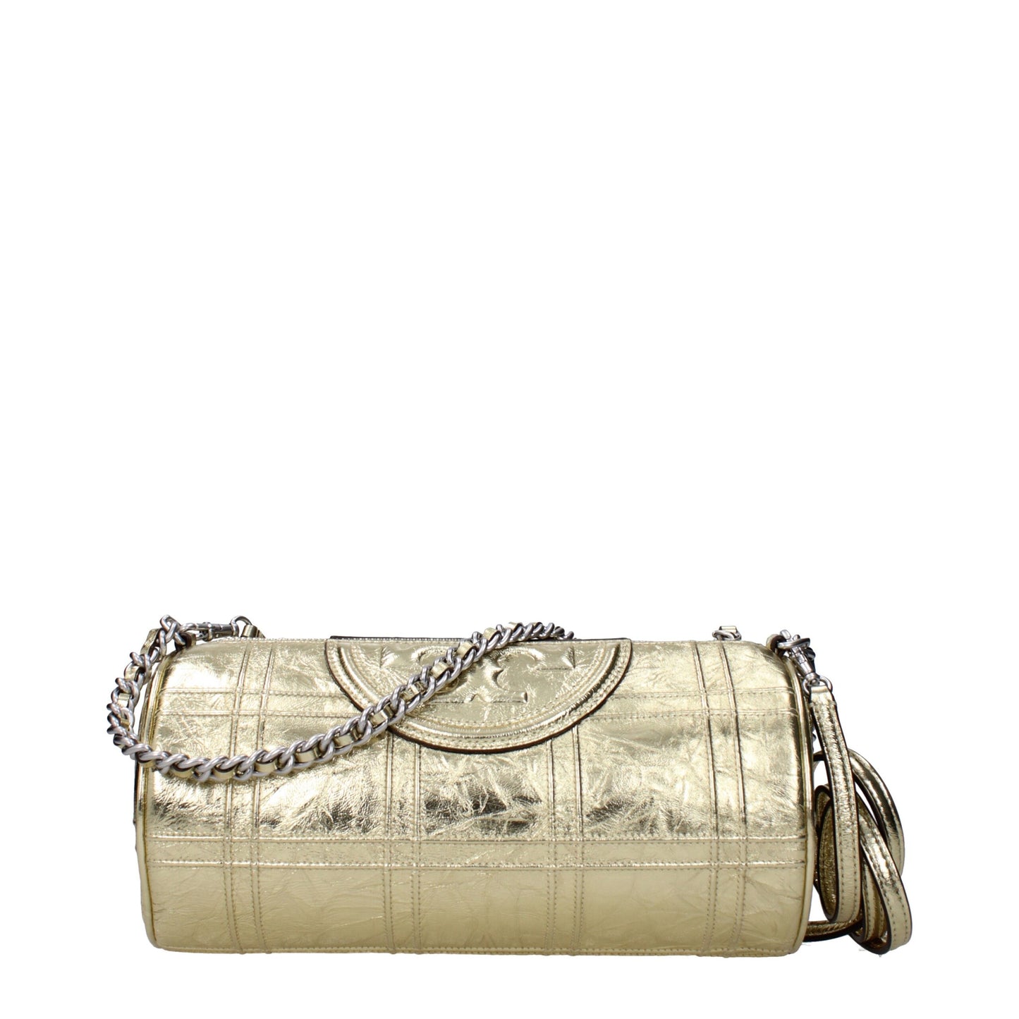 Sac à bandoulière en cuir doré Tory Burch