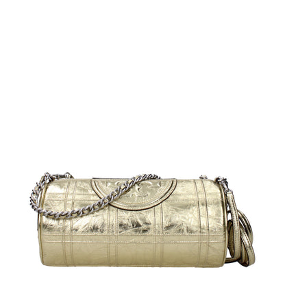 Sac à bandoulière en cuir doré Tory Burch
