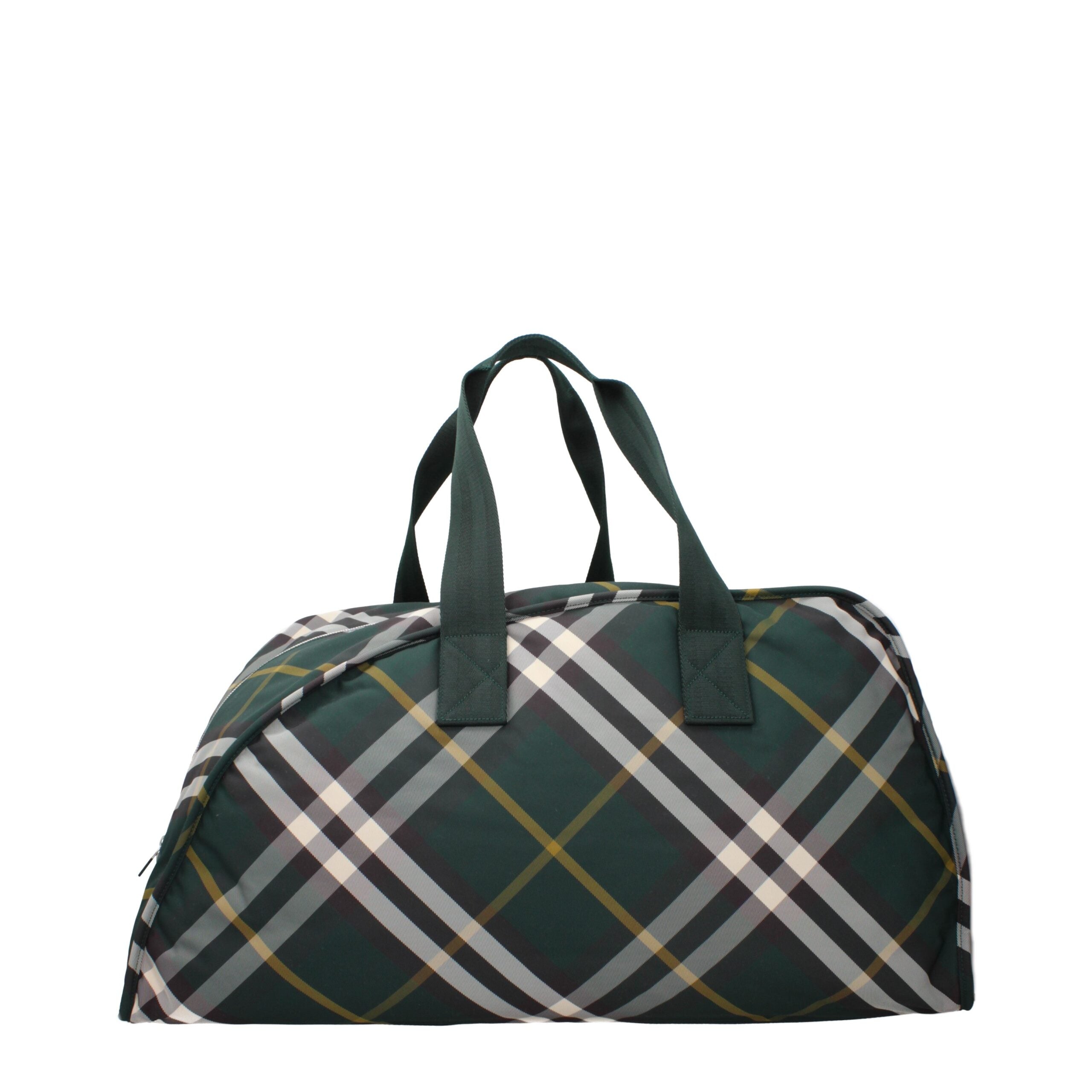 Bagages et voyages en tissu vert Burberry
