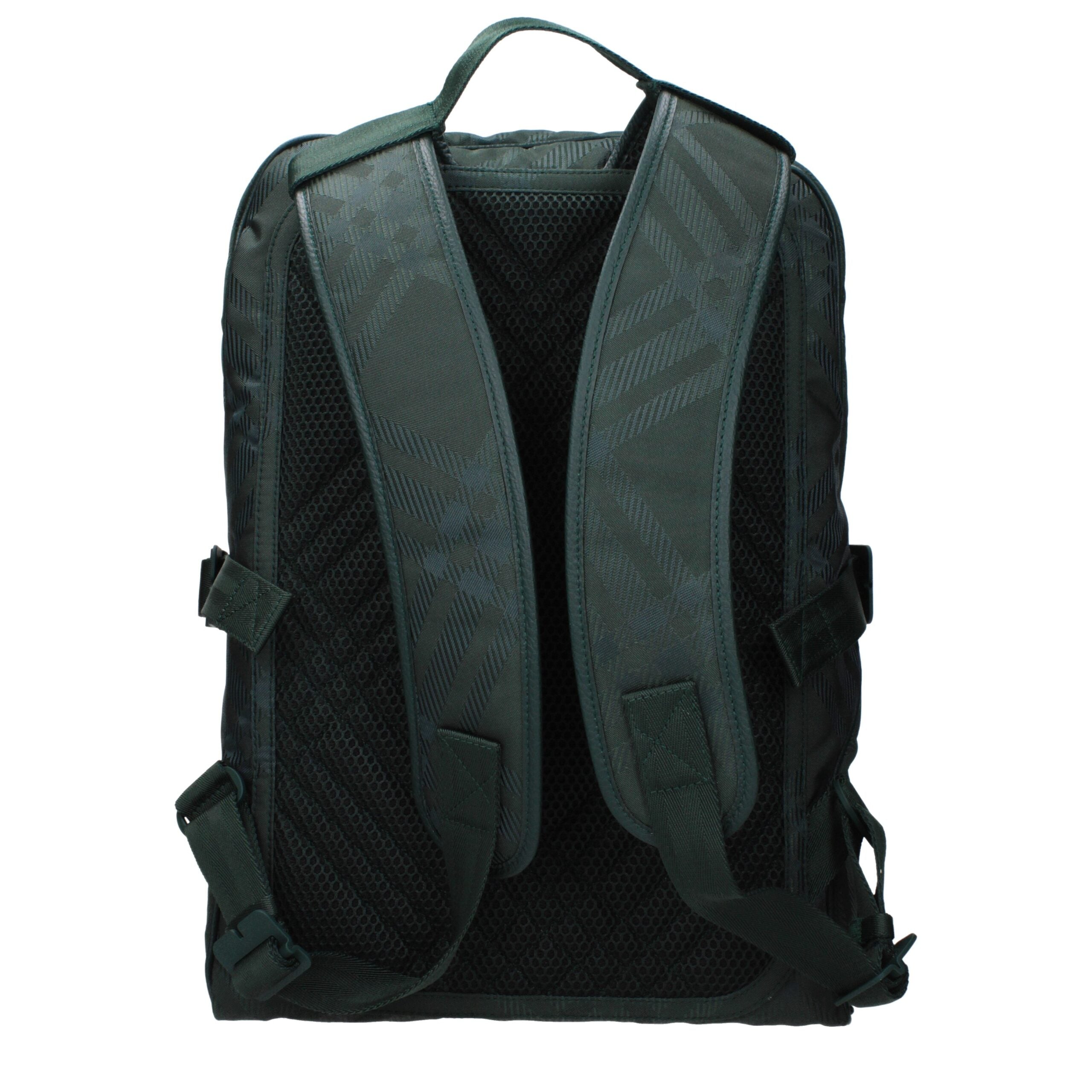 Sac à dos Burberry en tissu vert