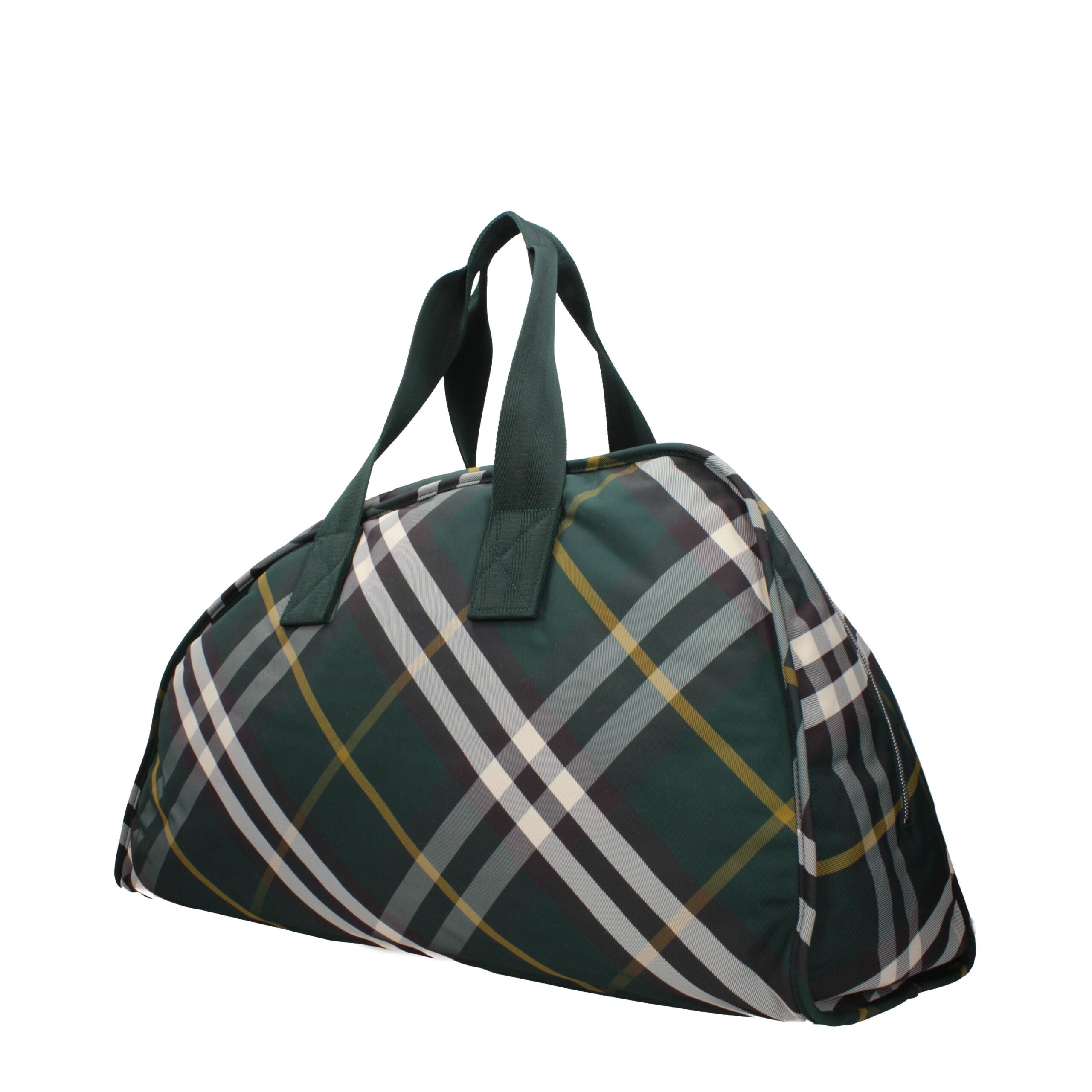 Bagages et voyages en tissu vert Burberry