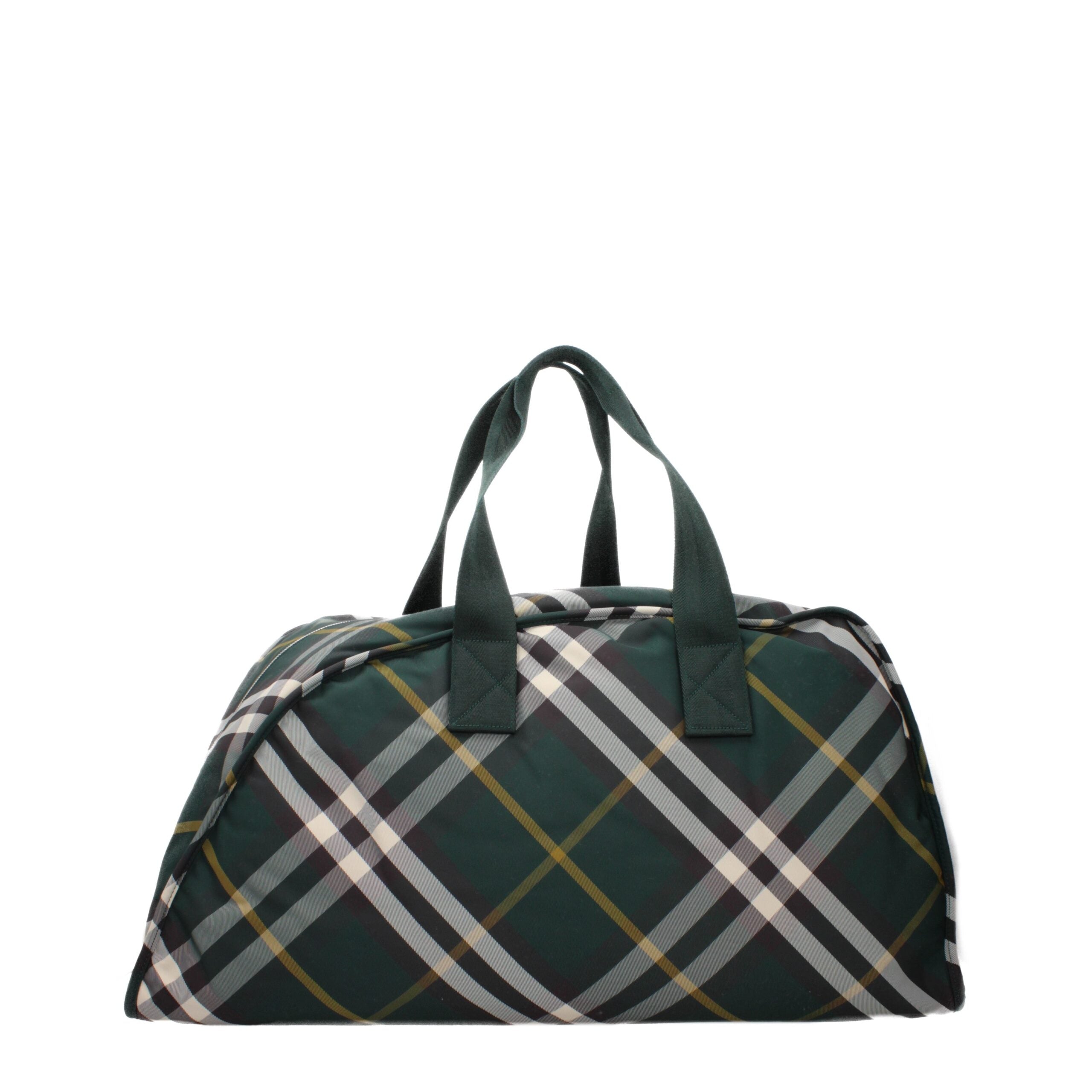 Bagages et voyages en tissu vert Burberry
