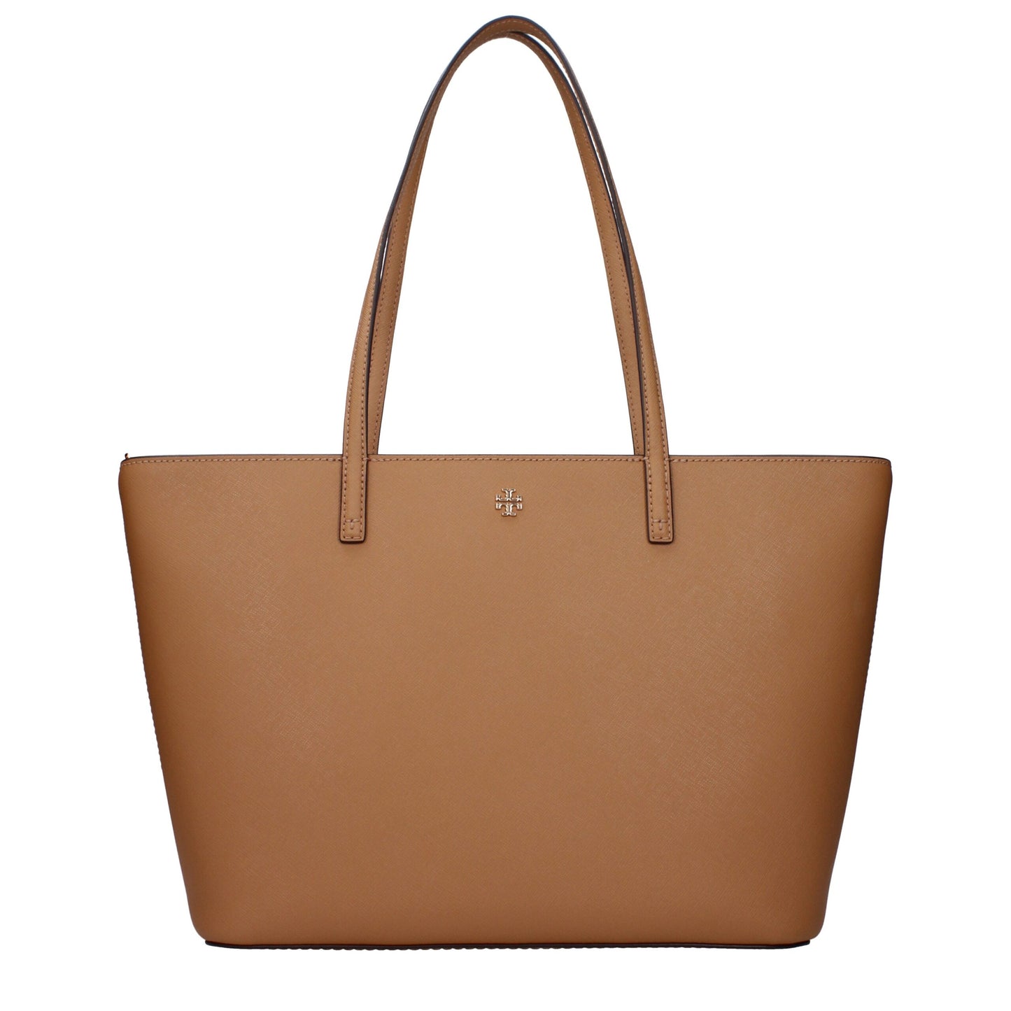 Borsa a tracolla in pelle marrone Tory Burch