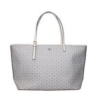 Borsa a tracolla in pelle beige Tory Burch