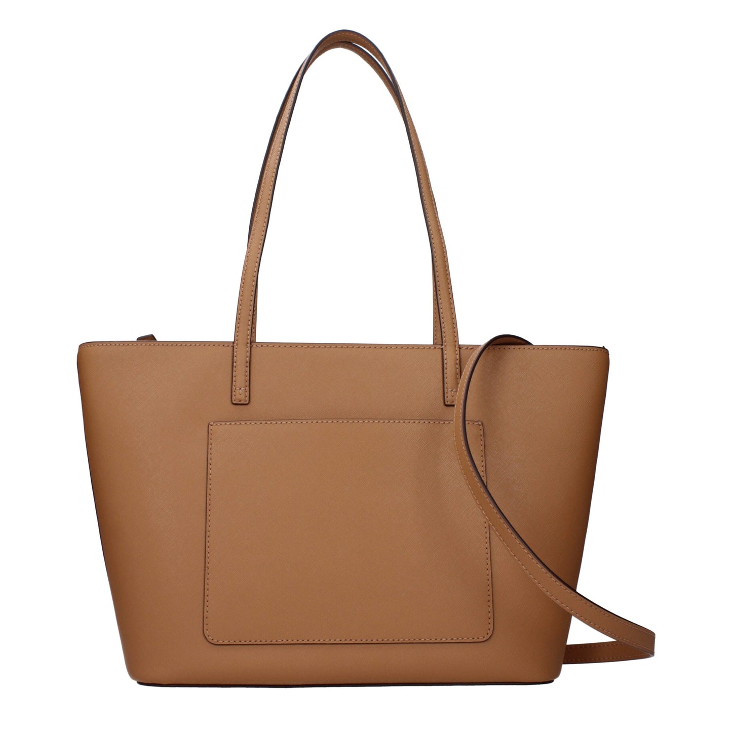 Borsa a tracolla in pelle marrone Tory Burch