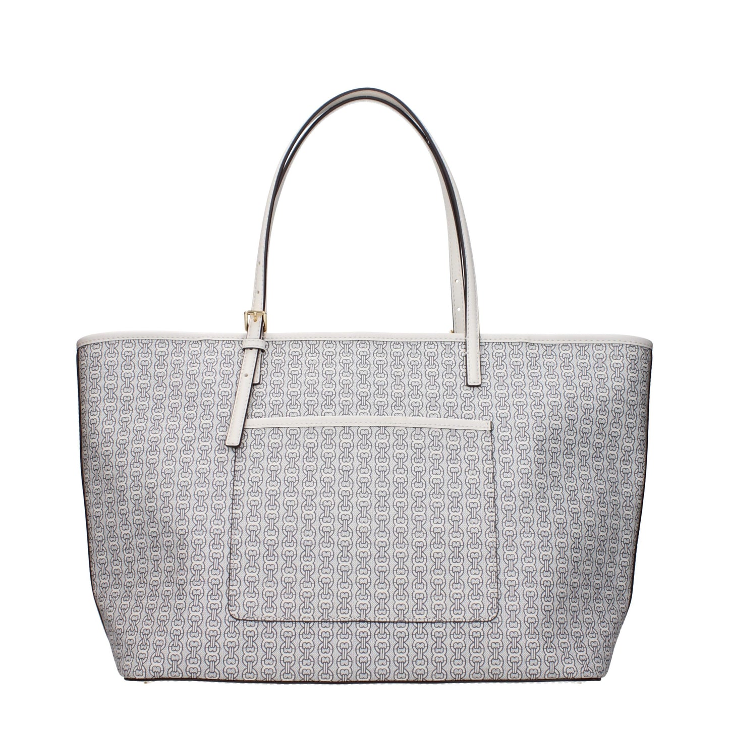 Borsa a tracolla in pelle beige Tory Burch