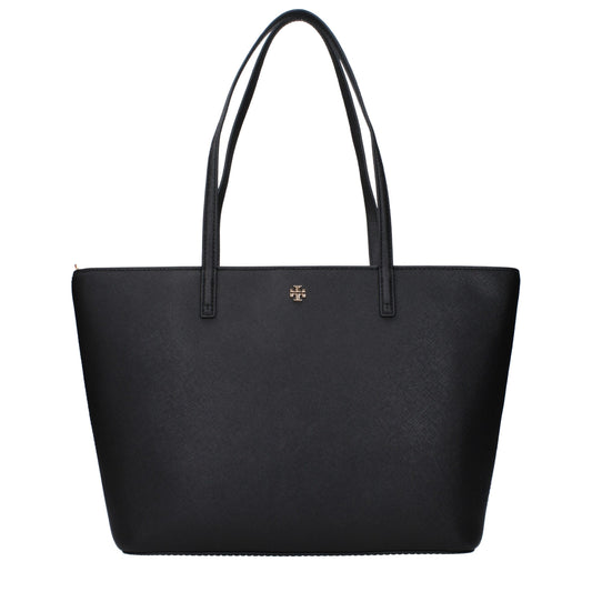 Borsa a tracolla in pelle nera Tory Burch