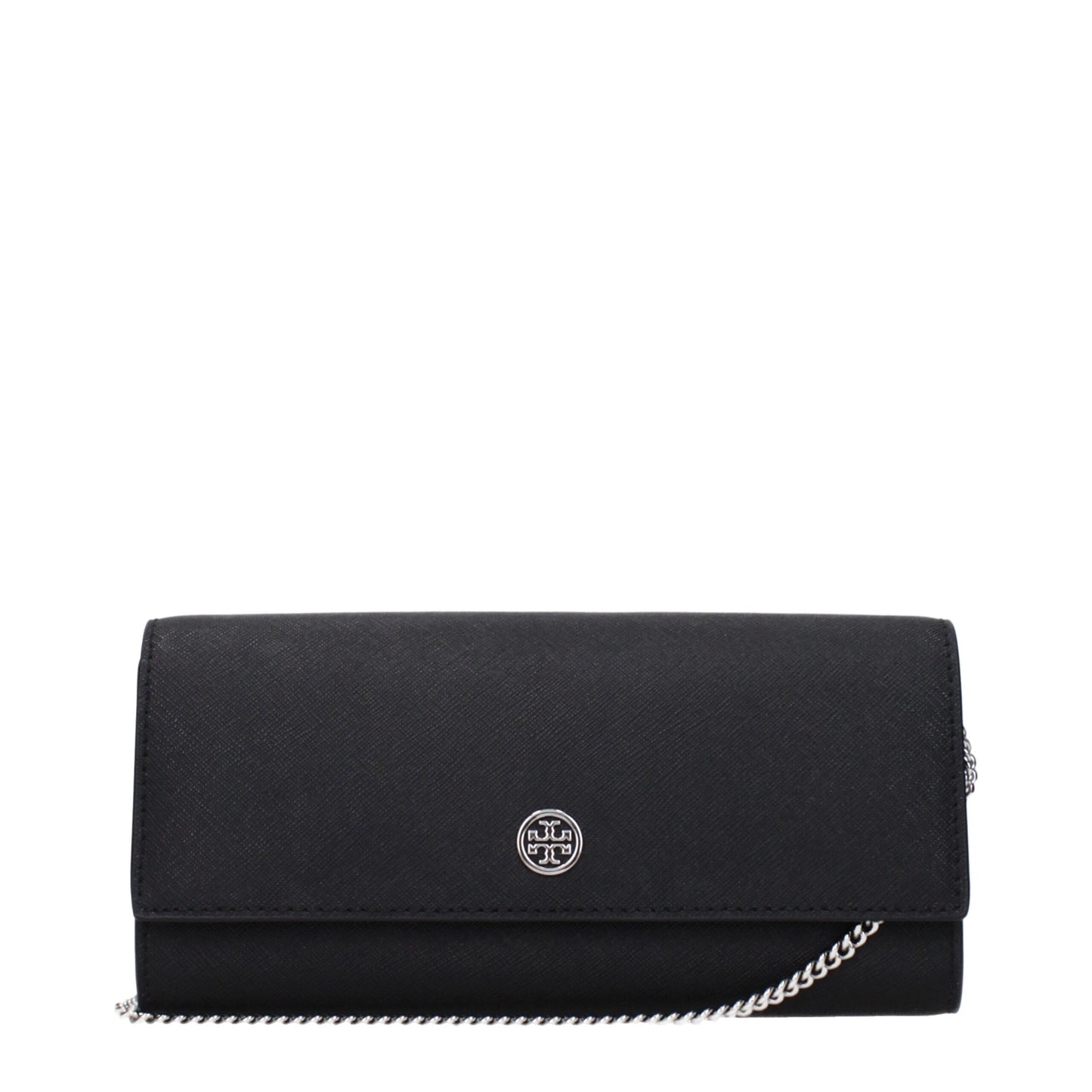 Borsa a mano in pelle nera Tory Burch