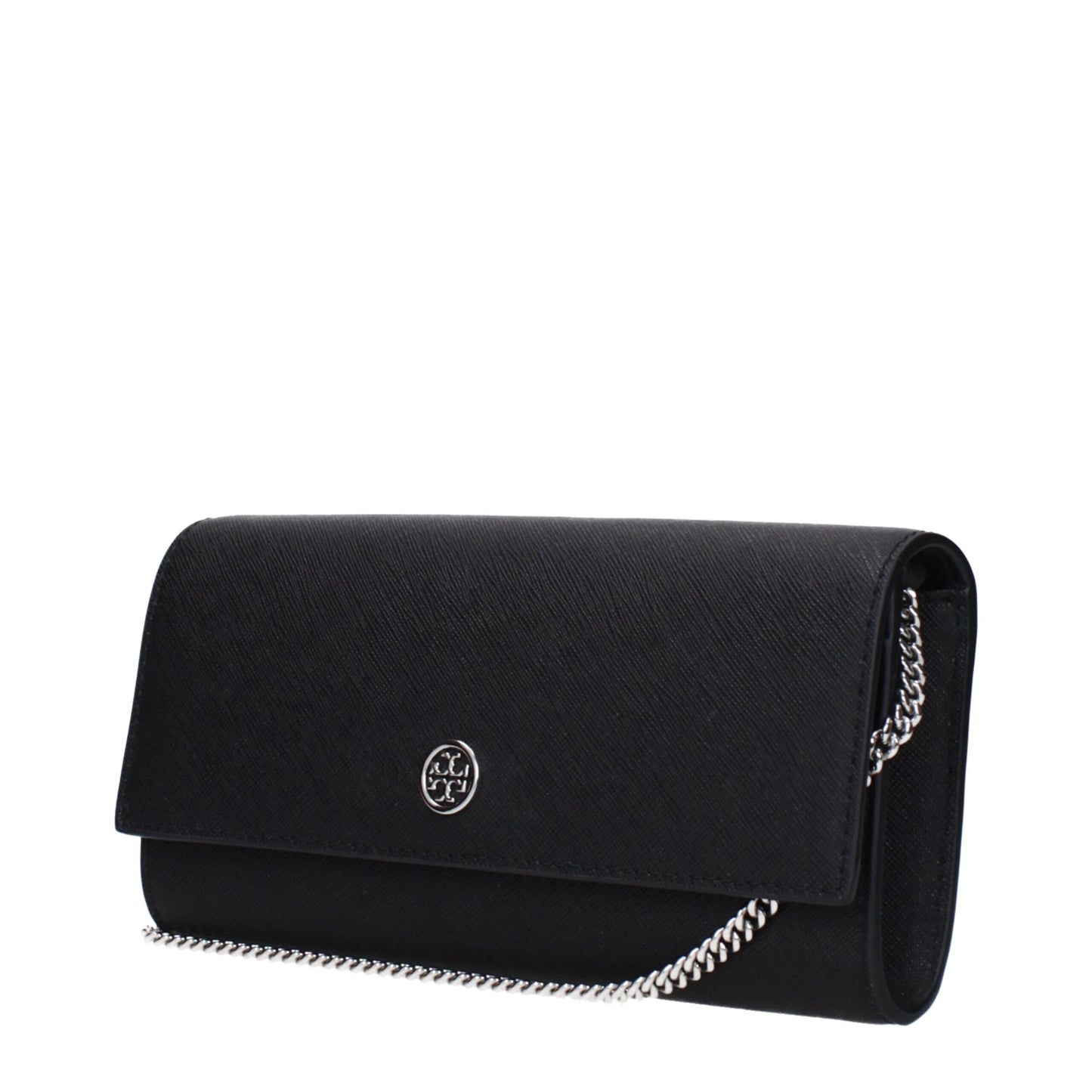 Borsa a mano in pelle nera Tory Burch